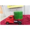 Image 6 : Hubley Kiddie Toy Motor Express Cast Iron No. 507, 1950s, 17 1/2"