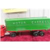 Image 9 : Hubley Kiddie Toy Motor Express Cast Iron No. 507, 1950s, 17 1/2"