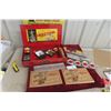 Image 1 : 1930s Gilbert Erector Set No. 7 1/2, With Parts, Electric Motor, Manual, Case