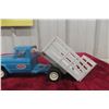 Image 3 : Tonka Pressed Steel Stake Truck, 1960s, 10" Long