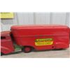 Image 11 : Wyandotte Pressed Steel Truck and Trailer, 1920s, 24" Long