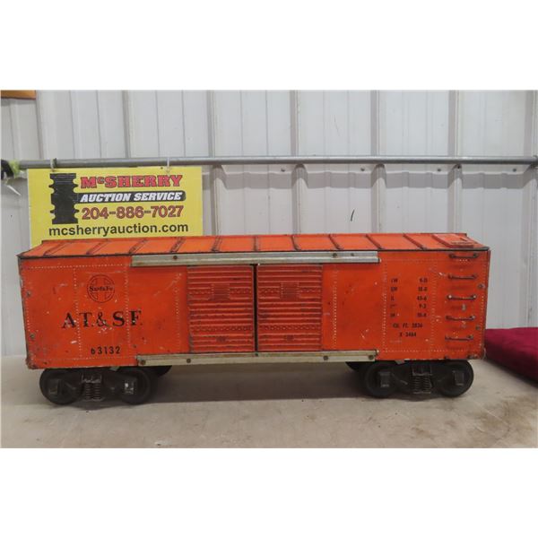 Smith-Miller Santa Fe A.T.&S.F. 63132 Box Car, 1950s, 33" Long