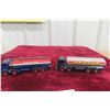 Image 1 : 2x Dinky Supertoys Tanker Trucks, 7" and 7 1/2"