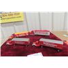 Image 1 : 4x Matchbox Die Cast Semi Trucks With Trailers, 1/50 Scale