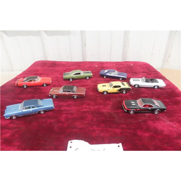 8x Matchbox Models of Yesteryear Die Cast Cars, 1/43 Scale