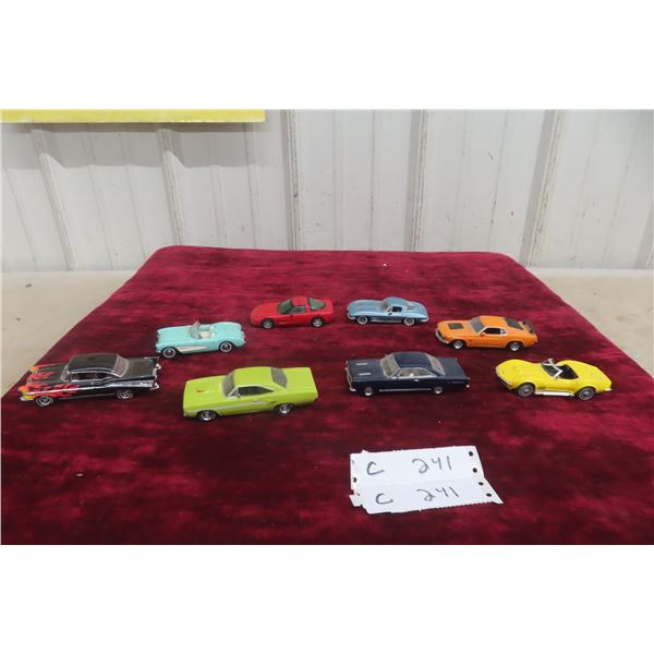 8x Matchbox Models of Yesteryear Die Cast Cars, 1/43 Scale
