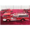 Image 5 : 6x Fire Trucks, Die Cast and Plastic, Various Brands, 1/43 Scale
