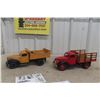 Image 1 : 2x Promotional Die Cast Utility Trucks, 1/16 Scale