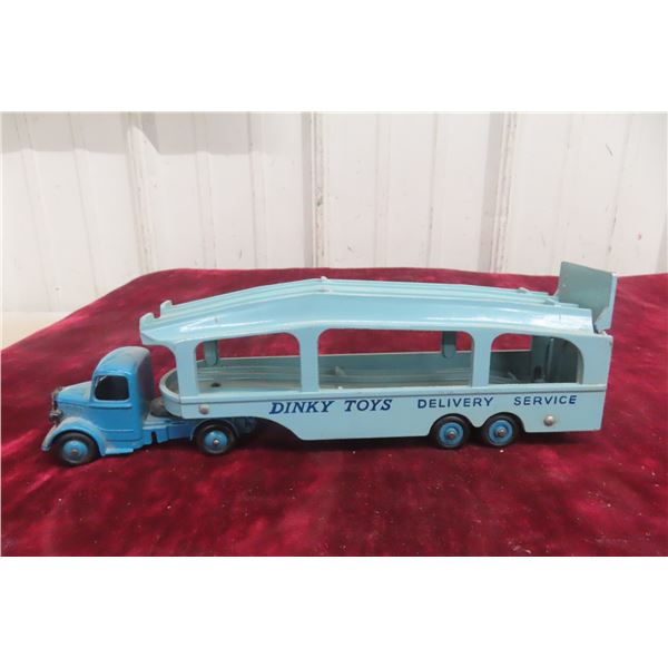 Dinky 982 Pullmore Car Transporter Bedford Cab, 1950s–1960s, 9 1/2"