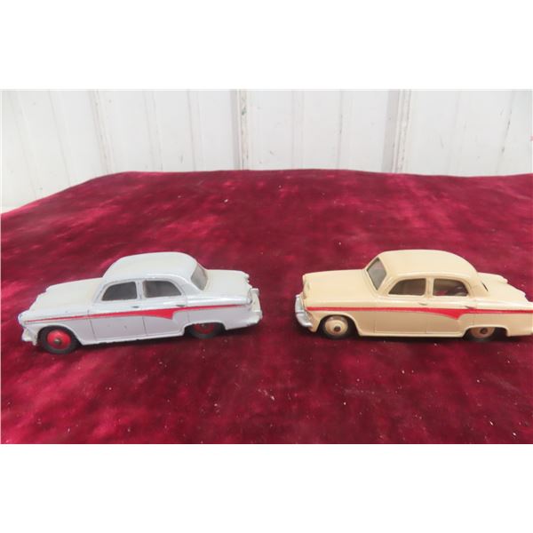 2x Dinky Cars, Austin A105, 4"