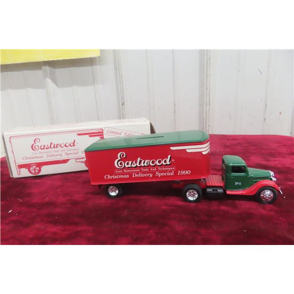 ERTL Eastwood Limited Edition 1937 Ford Xmas Delivery Truck, Boxed, 8 1/2"