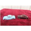 Image 1 : 2x Dinky Cars 195 Jaguar + Volkswagon, 4"