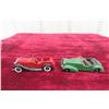 Image 1 : 2x Dinky Cars 24G Prewar Sports Tourer + 38D Alvis Sports Tourer, 4"