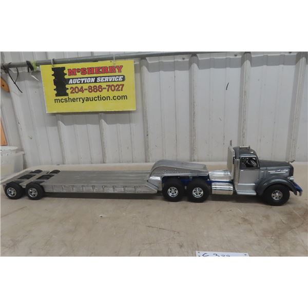 Smith-Miller Mack LF Truck + Rogers Lowboy Trailer 1950's 42" Long