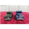 Image 4 : 2x Dinky Trojan Panel Vans 3 1/2" Long