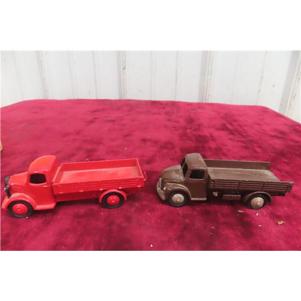 2x Dinky Trucks Austin & Dodge 4"