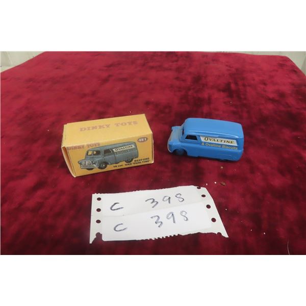 Dinky 481 Bedford Van Ovaltine 3 1/2" w/ Box