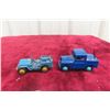 Image 1 : 2x Dinky 255 Jeep 1940 + Land Rover Police