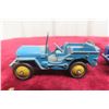 Image 2 : 2x Dinky 255 Jeep 1940 + Land Rover Police