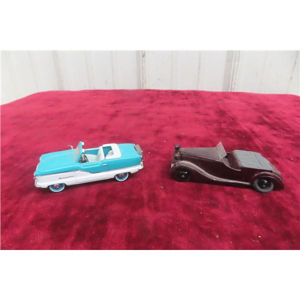 2x Dinky Cars 58 Nash + Sunbeam Talbot