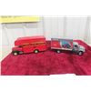 Image 1 : 2x First Gear Die Cast International Truck & Tipper + Case IH 1/34 Scale