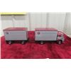 Image 1 : First Gear Die Cast #7 1/34 Scale 1953 White 3000 Truck & Trailer