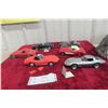 Image 1 : 6x Franklin Mint Die Cast Corvettes 1/24 Scale