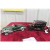 Image 1 : Franklin Mint 1913 Ford Model T 1/16 Scale + ERTL 1935 Auburn 851