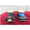 Image 3 : 2x Tin Friction Japanese Limousine & Bandai Ford Roadster, 6 1/2" and 7 1/2"