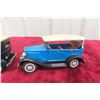 Image 5 : 2x Tin Friction Japanese Limousine & Bandai Ford Roadster, 6 1/2" and 7 1/2"