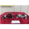 Image 1 : Two Die Cast Hot Rods Including 1932 Ford Coupe and Ford T-Bucket