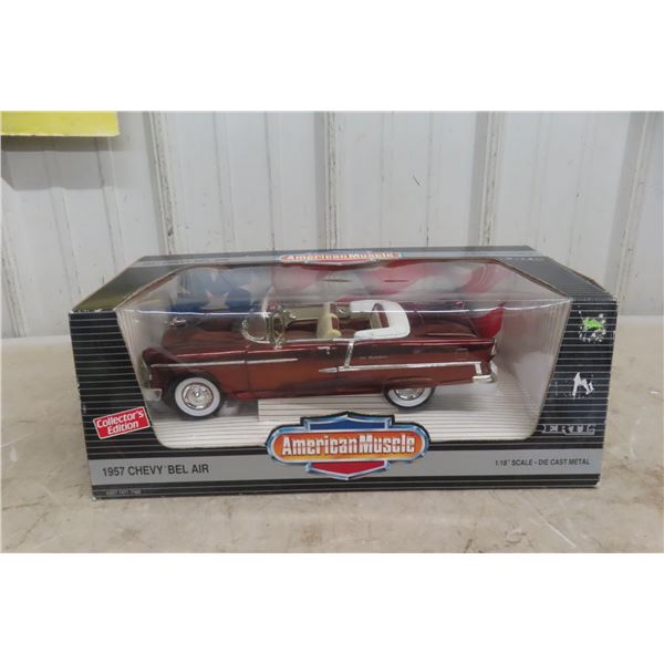 American Muscle 1957 Chevrolet Bel Air 1/18 Scale w/ Box