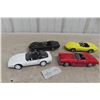 Image 1 : 4x Franklin Mint Die Cast Cars 1/24 Scale