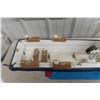 Image 5 : Hand Crafted Wooden Fishing Boat 33" Long, 28" Height on Stand