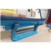 Image 7 : Hand Crafted Wooden Fishing Boat 33" Long, 28" Height on Stand