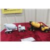 Image 1 : 2x First Gear Die Cast Mack Cement Trucks, 1/34 Scale