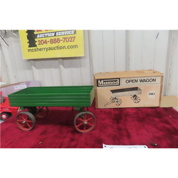 Open Wagon Wagon, Metal, In Box, 10" Long