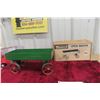 Image 1 : Open Wagon Wagon, Metal, In Box, 10" Long