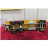 Image 10 : Vintage Shackleton Mechanical Flood FG-6 Flatbed Logging Tug, Die Cast, 1/24 Scale, 1950s