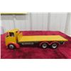 Image 1 : Vintage Shackleton Mechanical Flood FG-6 Flatbed Logging Tug, Die Cast, 1/24 Scale, 1950s