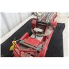 Image 10 : 1950s Pressed Steel Doepke Model Toy Aerial Ladder Fire Truck 32" Long