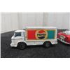 Image 2 : Fuel Tanker - Semi Truck Metal 1999 Hot Wheels 1/11.5 + Pepsi Corgi Layland Made in Great Britain