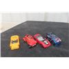Image 6 : 4 - Mattel 2003 Out of Line/Mustang Cobra Match Box/Mattel 1903 India #1/Mattel 2000 Lotus Project