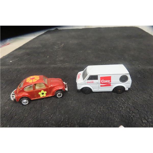 Bedford - 1976 Truck "Coke" Hartoy Inc. Hong Kong + D20 Zyman Volkswagen Hong Kong