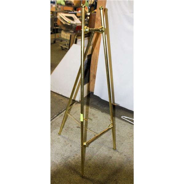 BRASS EASEL FOR PAINTINGS