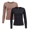 Image 1 : NEW 2PK FRANK & OAK WOMENS LONG SLEEVE TEE LARGE