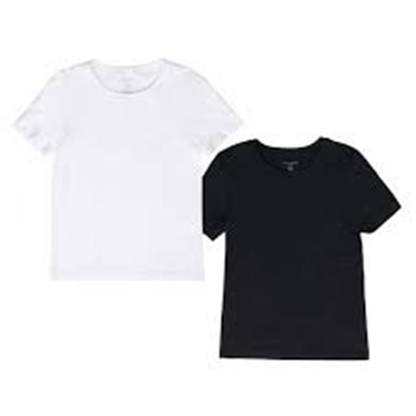 NEW 2PK TAHARI SMOOTH SEAMLESS T-SHIRTS LARGE