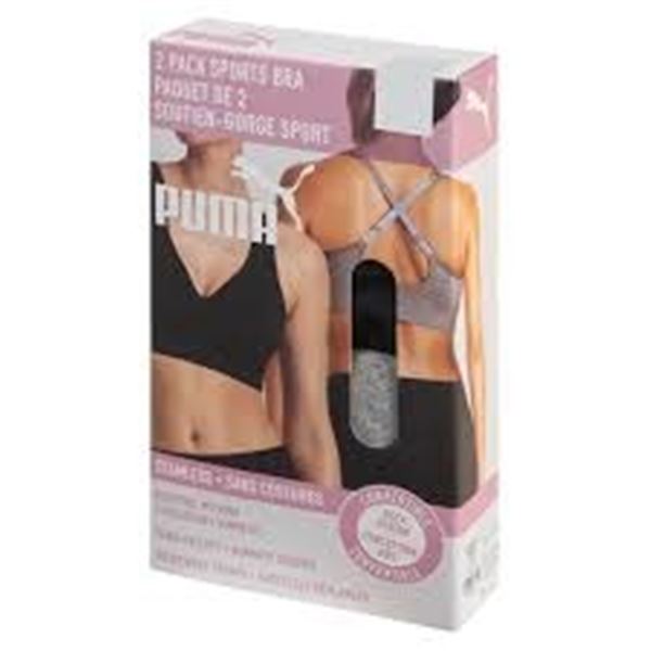 NEW 2PK PUMA SPORTS BRA XXL