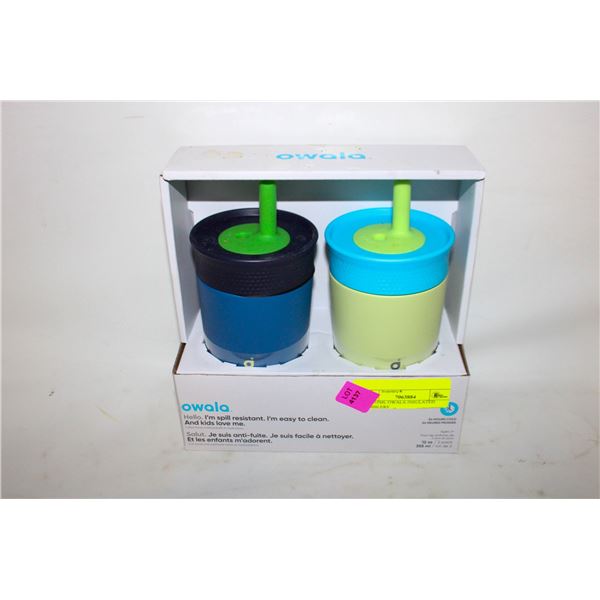 2 X 355ML OWALA INSULATED TUMBLERS