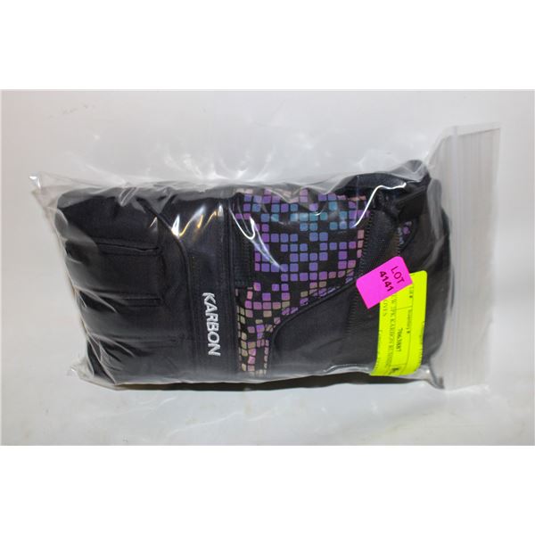 NEW 2PK KARBON RUNNING GLOVES